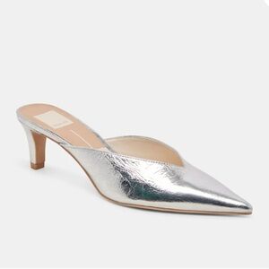 Dolce Vita Sarina Silver Crinkle Heel